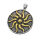 Stainless steel pendant - Sun
