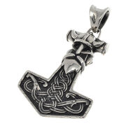 Edelstahlanhänger – Thors Hammer mit...