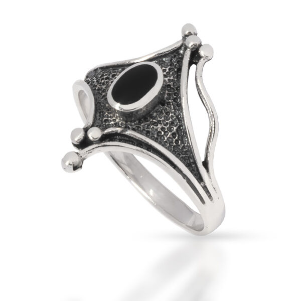 925 Sterling Silberring - "Yuna-Lang" 56 (17,8 Ø) 07 US