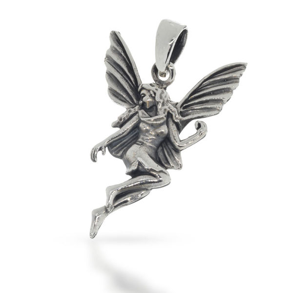 925 Sterling Silberanhänger - Fee "Gil"