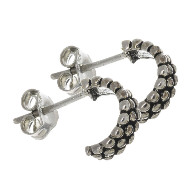 925er Sterlling Silber - Halbcreolen