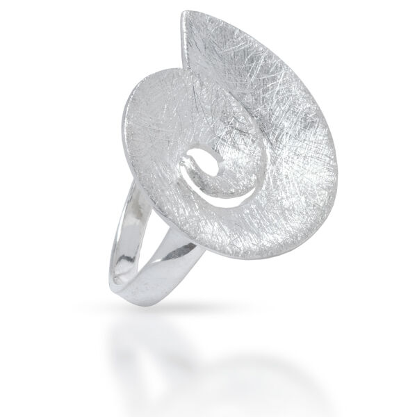 925 Sterling Silberring - Frost Spirale 52 (16,6 Ø) 6,1 US