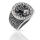 925 Sterling Silver Ring - Thorshammer Signet Ring with...