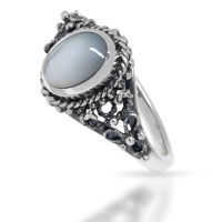 925 Sterling Silberring - "Breanna" 52 (16,6 Ø) 6,1 US