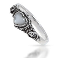 925 Sterling Silberring - "Yasmin" Türkis 59 (18,8 Ø) 8,7 US