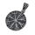 Stainless steel pendant - Vegvisir