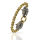 Stainless steel bracelet - wolf head - Geri and Freki