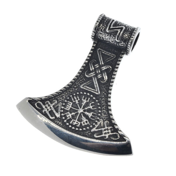 Stainless steel pendant - Viking axe