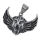 Stainless steel pendant - Winged lion head