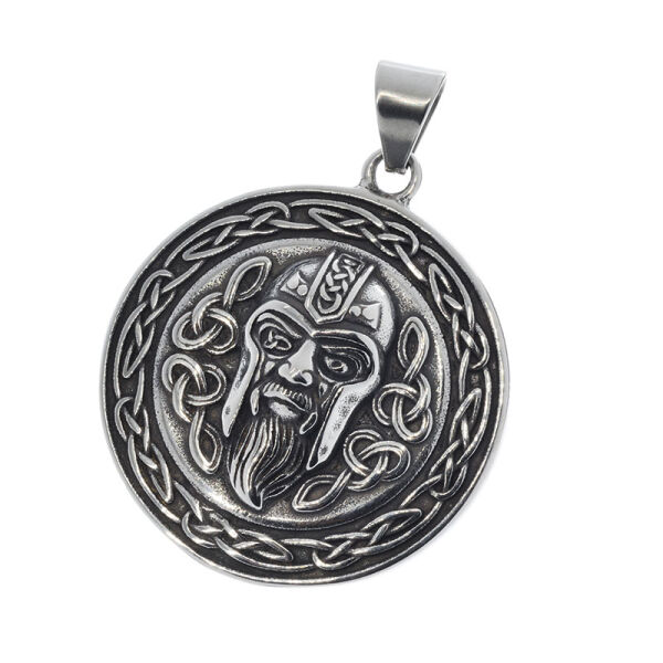 Stainless steel pendant - Odin