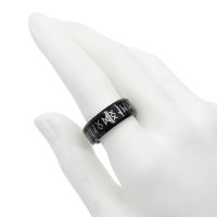 Tungsten ring - Runes