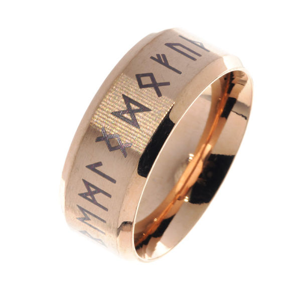 Stainless steel - Signet ring - Triqueta - Valknut