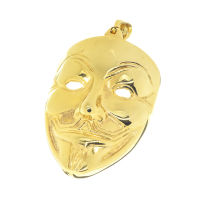 Stainless Steel Pendant - "Guy Fawkes Mask"