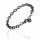 Stainless Steel Bracelet with Plaque - PVD-Black