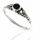 925 Sterling Silberring - "Ivy"