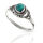 925 Sterling Silberring - "Merida" 51 (16,2...