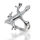925 Sterling silver ring - Gecko 52 (16,6 Ø) 6,1 US
