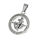 Stainless Steel Pendant - Anchor & Compass
