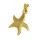 Stainless steel pendant - starfish