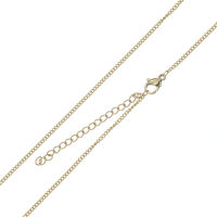 Stainless steel anchor chain - 1.5 mm - PVD gold