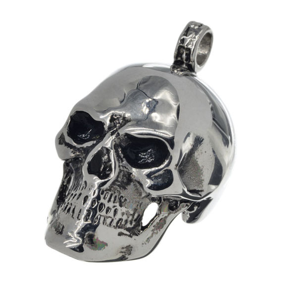 Stainless steel pendant - skull