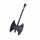 Stainless steel pendant - double axe