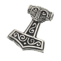 925 Sterling Silberanhänger - Thors Hammer "Tuure" 23 mm