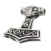 925 Sterling Silberanhänger - Thors Hammer "Tuure" 23 mm