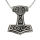 925 Sterling Silberanhänger - Thors Hammer "Tuure" 23 mm