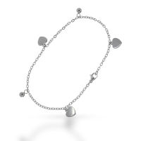 Stainless Steel Anklet - Classic Heart
