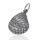 925 Sterling Silber Anhänger - Muschel "Veneridae"