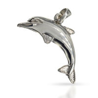 925 Sterling Silber Anhänger - Delphin "Feso"