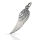 925 Sterling Silber Anhänger - Flügel "Cornu"