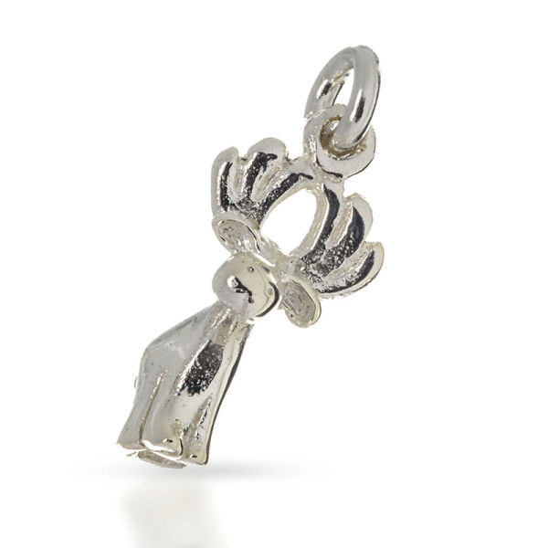 925 Sterling Silver Pendant - Moose "Alia"