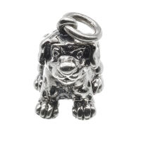925 Sterling Silber Anhänger - Hund "Pongo"
