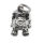 925 Sterling Silber Anhänger - Hund "Pongo"