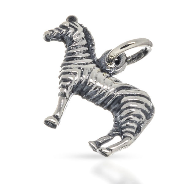 925 Sterling Silver Pendant - Zebra "Hippotigris"