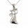 925 Sterling Silber Anhänger - Katze "Shorty"