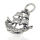 925 Sterling Silber Anhänger - Piratenschiff "Bounty"