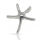 925 Sterling Silver Pendant - "Starfish"