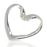 925 Sterling Silver Pendant - Heart "Ke Koube"