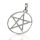 925 Sterling Silber Anhänger - Symbol "Pentagramm"