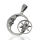 925 Sterling Silver Pendant - Crescent Moon "Selene"