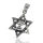 925 Sterling Silber Anhänger - Davidstern