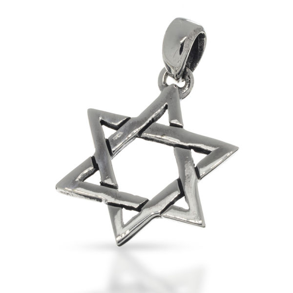 925 Sterling Silver Pendant - Star of David