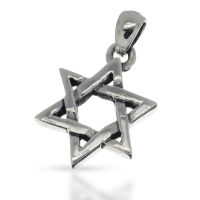 925 Sterling Silver Pendant - Star of David