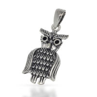 925 Sterling Silber Anhänger - Eule "Pia"