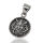 925 Sterling Silber Anhänger - Wikinger Häuptling