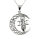 925 Sterling Silver Pendant - Moon Goddess