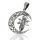 925 Sterling Silver Pendant - Moon Goddess #2